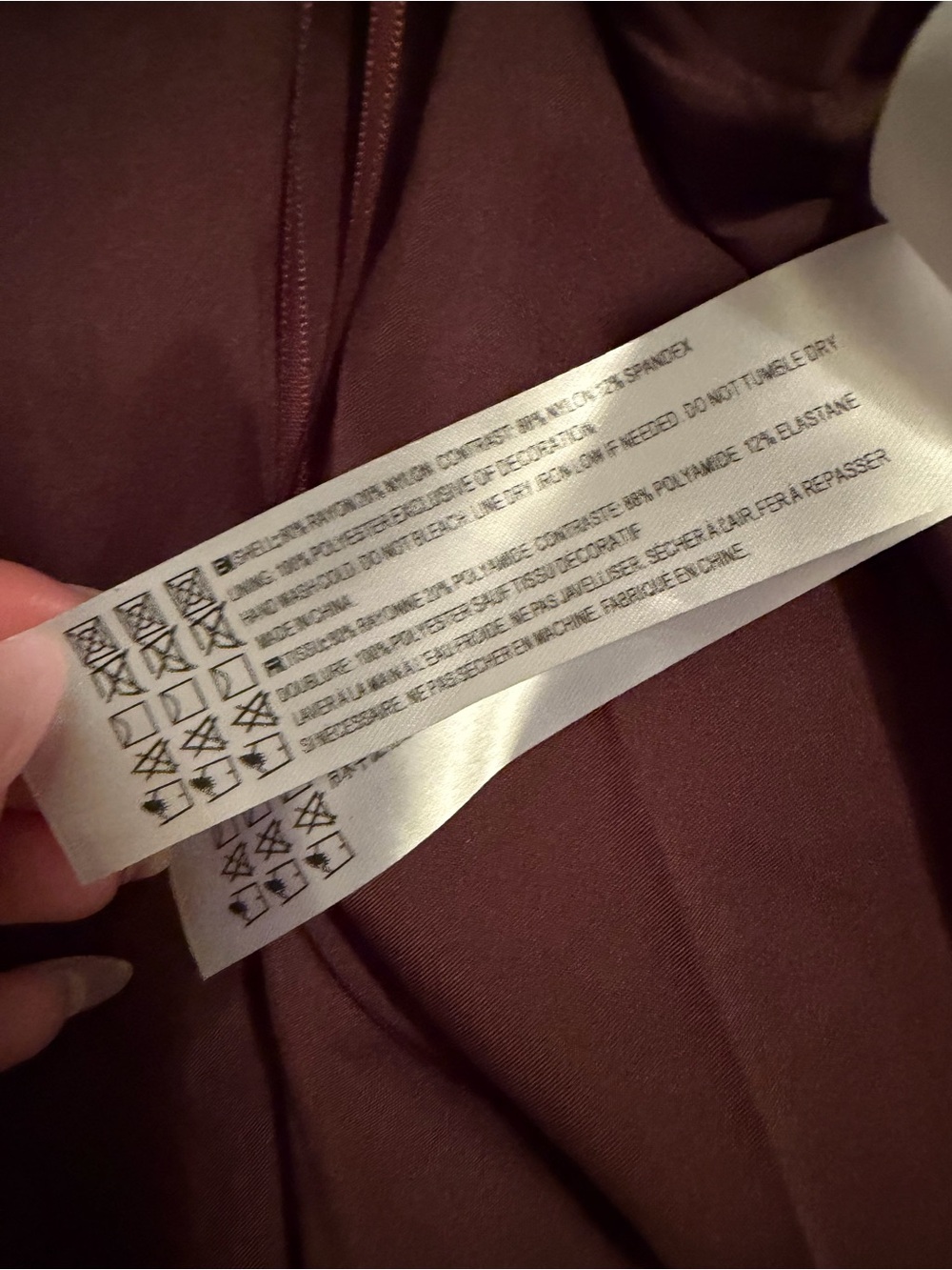 En Saison Peregrine Maxi Dress Chocolate Brown S NWOT - Picture 14 of 14